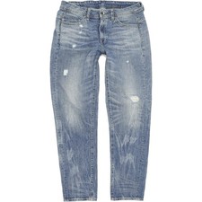 G-Star Midge  Damen Blau Straight Regular Boyfriend  Jeans W29 L32 (77438)