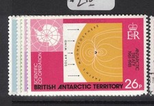 British Antarctic Territory SC 82-5 MNH (4dsq)