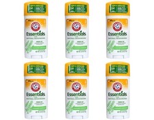 Arm  Hammer Essentials Natural Deodorant Fresh 2.5oz 6-Pack 