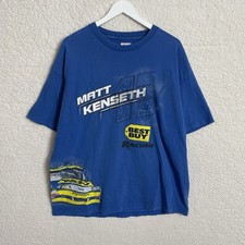 NASCAR Matt Kenseth AOP Shirt  Best Buy Roush Fenway Racing Champion 2XL