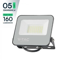 Projektor Led 30W 4800Lm 6500K Dioda 160LM/W IP65 Czarny 5 Lat Gwarancji 23693