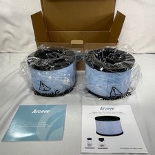 Aroeve MK01 MK06 Air Purifier Replacement Filters H13 True HEPA 2 Pack Genuine
