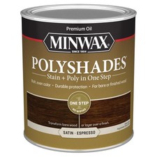 Minwax 613970444 PolyShades - Stain  Polyurethane 32 fluid ounces, Espresso