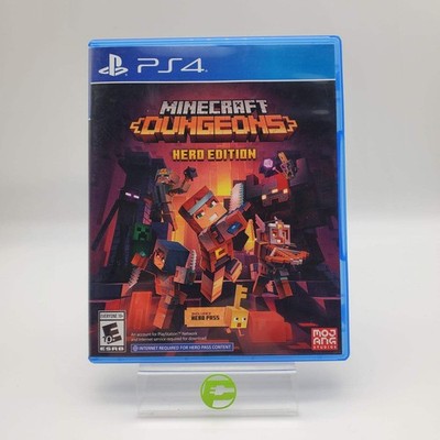 Minecraft Dungeons [Hero Edition] (Sony PlayStation 4 PS4, 2020)