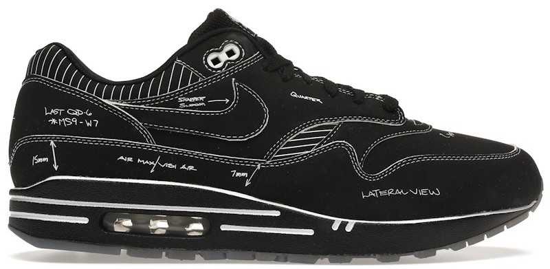 Nike Air Max 1 Sketch To Shelf - Black for Sale | Authenticity