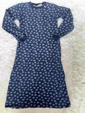 Totini girls sz. 14 blue design long sleeved dress. New w/out tags. Adorable
