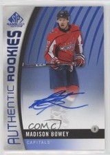 2017-18 SP Game Used Authentic Rookies Blue Auto Madison Bowey #153 Auto n1u