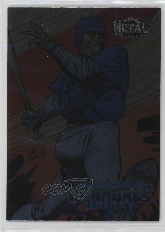 1998 Metal Universe Hardball Galaxy Ken Griffey Jr #206 HOF 0b07