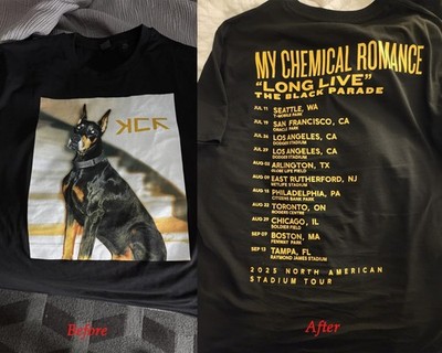 My Chemical Romance The Black Parade Tour LA merch 2025 Sweatshirt
