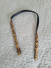 Girls size , small crew cuts , leopard print belt