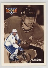 1991-92 Pinnacle French Mats Sundin Mats Naslund #389 HOF 1k9