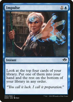 Impulse [Duel Decks: Speed vs. Cunning] Lightly Played