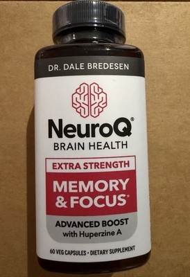 Life Seasons DR. DALE BREDESEN NeuroQ Memory & Focus Extra Strength 60  Veg Caps
