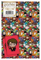 Geschenkpapier GeschenkanhäNgern Harry Potter 2 BöGen Geschenkverpackung 50X70