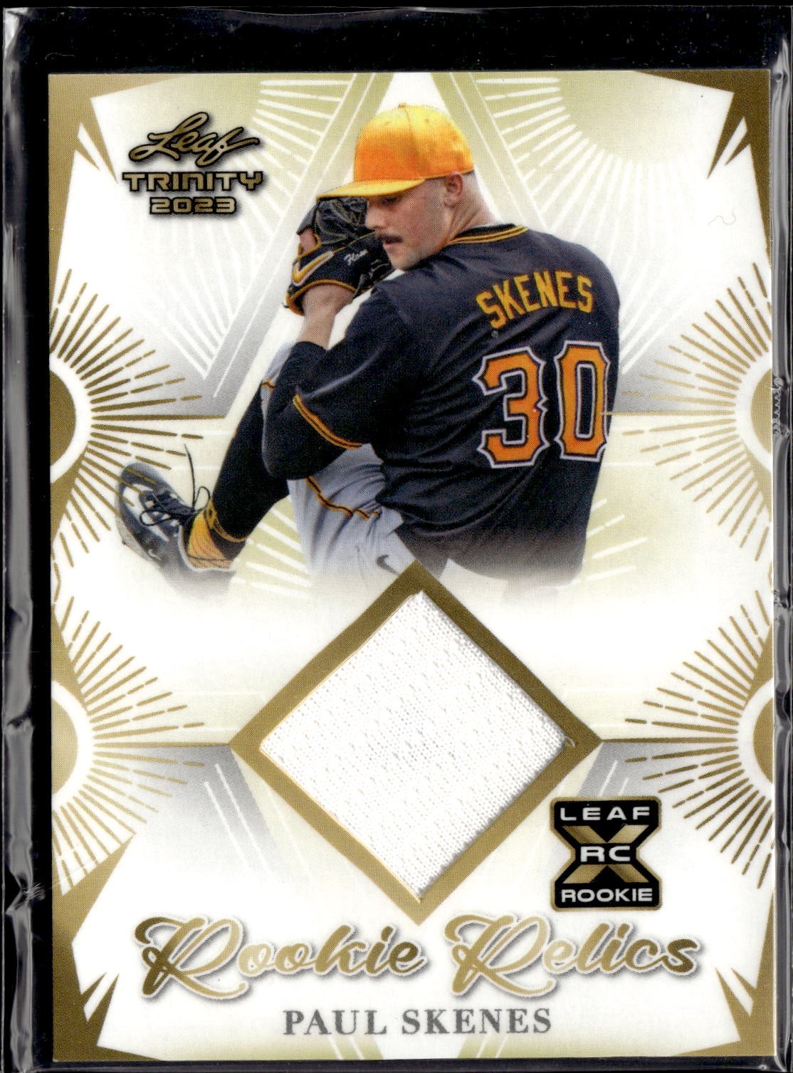 2023 Leaf Trinity #RR-41 Paul Skenes Rookie Relics