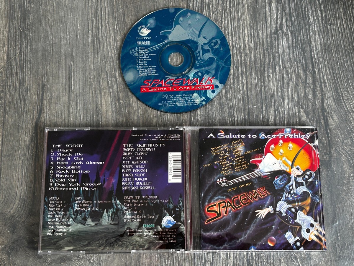 KISS CD Spacewalk A Tribute To Ace Frehley 1996 1stPress USA