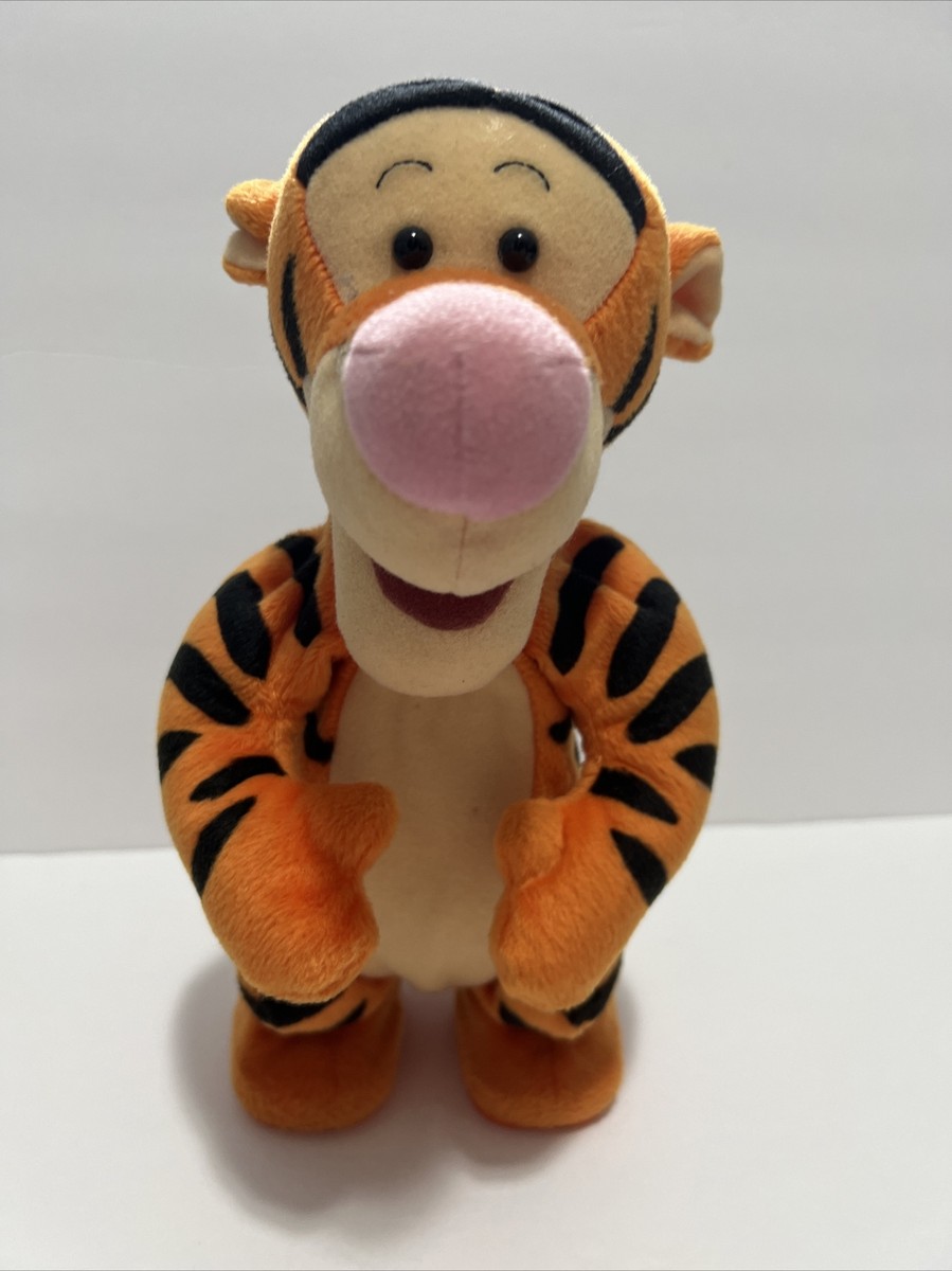 1998 Disney Talking Bouncing Tigger 12” Mattel Winnie The Pooh