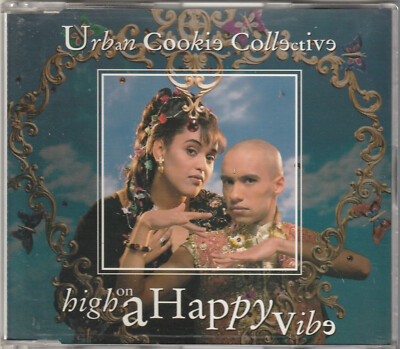 URBAN COOKIE COLLECTIVE - High On A Happy Vibe - 1994 CD Single (Pulse-8)