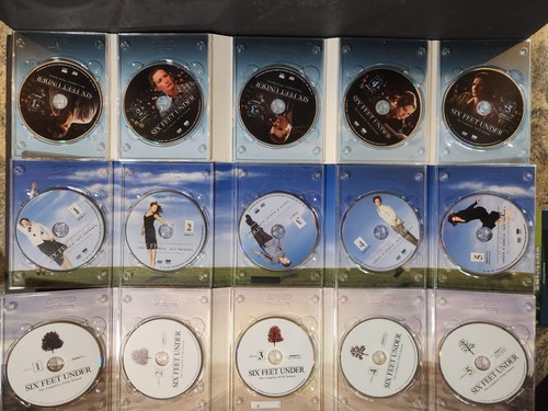 SIX FEET UNDER: COMPLETE SEASONS #3 #4 & #5 DVD BOXED SETS HBO 15 DISCS CLEAN - Picture 5 of 5