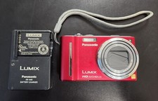 Panasonic Lumix DMC-ZS7 12x Compact "Travel Zoom" Digital Camera Red