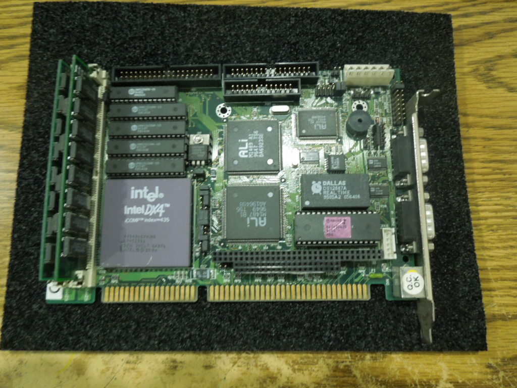 SBC 486/5x86 Single Computer Board Intel DX4 Processor and Memory