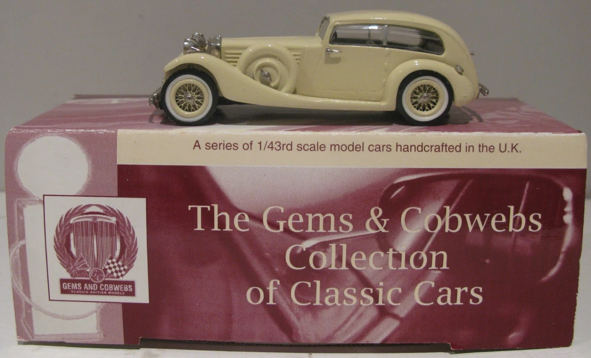 Miniature 1/43 Gems & Cobwebs – Jaguar MKIX (MK9) 1958/61 – Blanc – Occasion