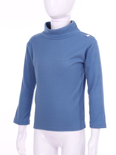 Unisex Children Thermal Underwear Long Sleeve Turtleneck T-Shirt Warm Shirts AU - Picture 35 of 43