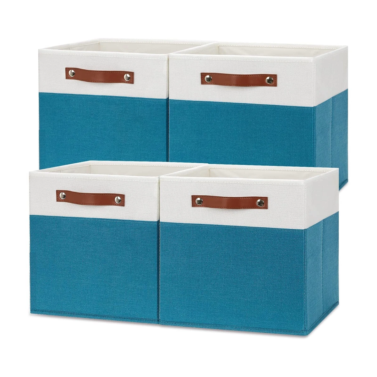 Cube Storage Bins 12x12 Storage Cubes for Shelves Fabric Storage Baskets  Cube