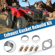 Exhaust Muffler Gasket Seal Spring Kit for Polaris Sportsman 3085075 5243518