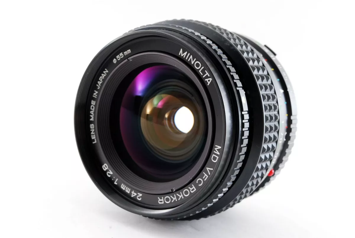 通常在庫品 Minolta ミノルタ MC VFC Rokkor 24mm f/2.8 MD