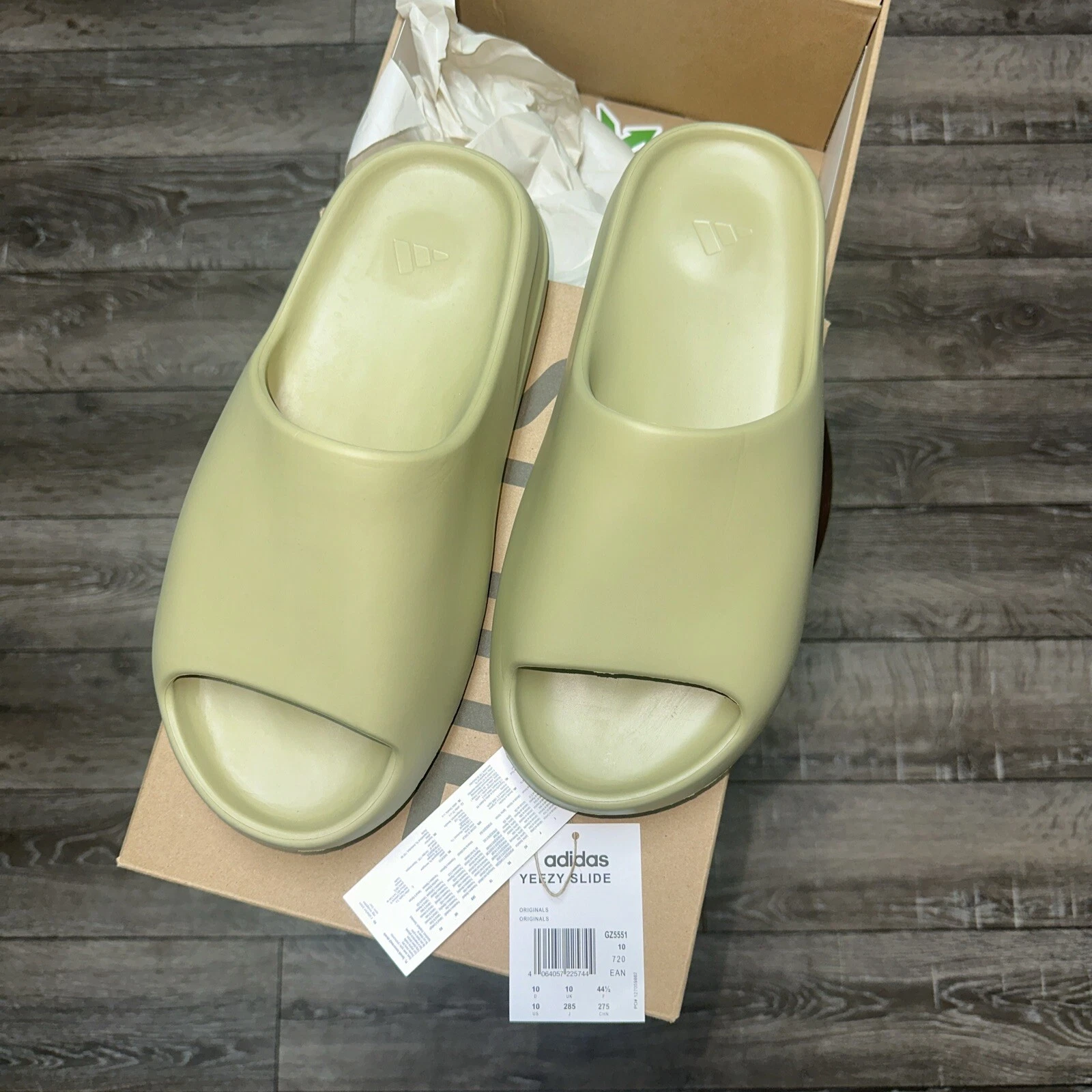 Adidas Yeezy Slide Resin Size 10 Men's GZ5551 Originals (2021) New In Box