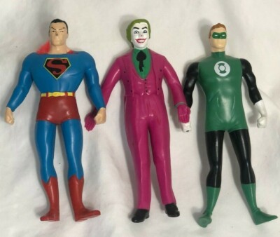 DC Comics Joker Green Lantern Superman Bendy Random Action Figure Lot  NJCroce