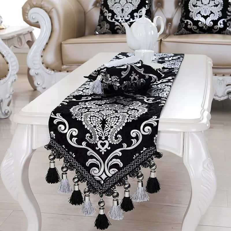 Round White Silicone Baroque Table Mat