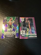 JAYSON TATUM 2022-23 DONRUSS OPTIC  MY HOUSE  BOSTON Purple And Pink Hyper  Priz