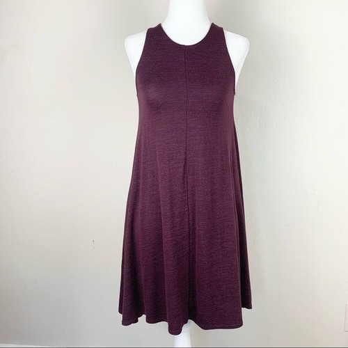 Purple Knit Swing Dress Size 