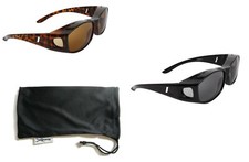 Fitover Polarized Sunglasses with Protective Pouch