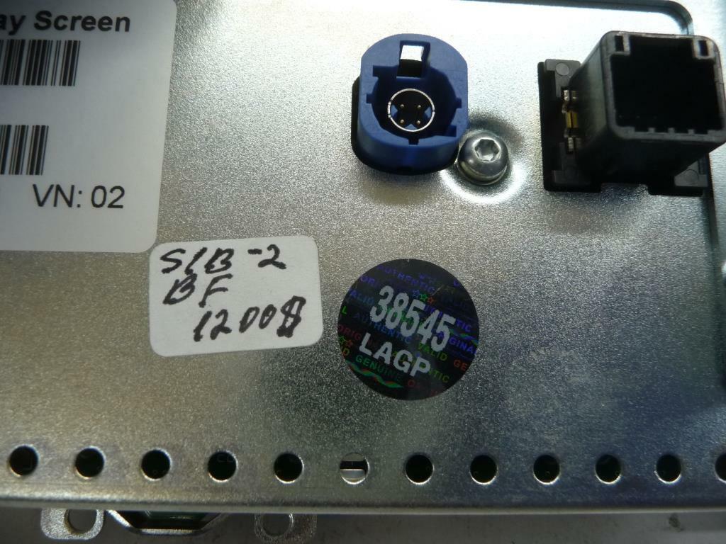 2019-21 Aston Martin DBS AM500 8'' Central Display LCD Screen HY53-10E889-AD OEM