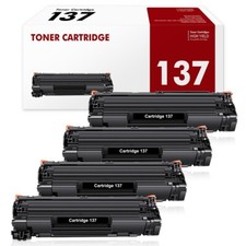 4PK Toner Compatible for CRG137 Canon Imageclass MF227dw MF232w MF236n MF249dw