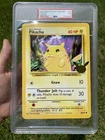 Pokemon Pikachu Base Set First Partners Jumbo BIG Size #58 PSA 7