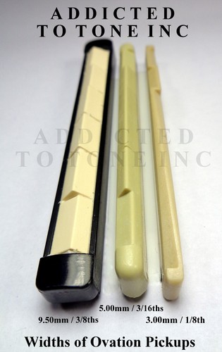 Conjunto de pastillas Ovation 6/12 cuerdas de acero pieza OEM con juego de cuñas - Imagen 4 de 15
