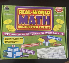 Teacher Created Resources REAL WORLD MATH UNEXPECTED EVENTS