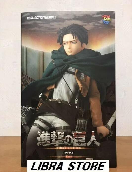 MEDICOM TOY - メディコムトイ☆RAH☆進撃の巨人☆リヴァイ☆猫耳☆ねこみみ☆1/6☆訳あり MEDICOM TOY - メディコムトイ☆RAH☆進撃の巨人☆リヴァイ☆猫