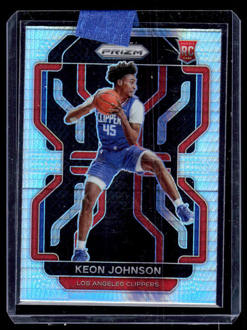 2021-22 Panini Prizm #326 Keon Johnson Hyper