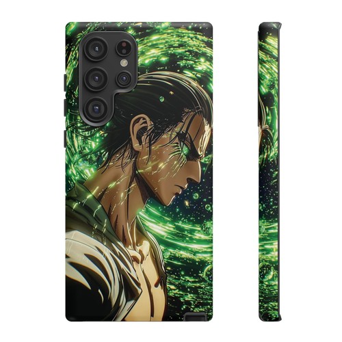Anime Tough Cases, Eren Yeager Phone Cover, Titan Slayer Protective Case, Attack - 第 306/309 張圖片