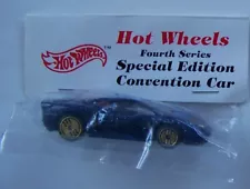 1995 Hot Wheels Newsletter 9th Annual Convention Jaguar XJ220 Metal Flake Blue