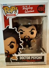 Funko Pop Hero ~ Harley Quinn Animado Doctor Psycho #498 ~ Envío Gratuito 