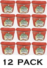 12x Chef Boyardee BEEF RAVIOLI In Pasta Sauce Microwave Pasta 7.5 Oz - 12 PACK