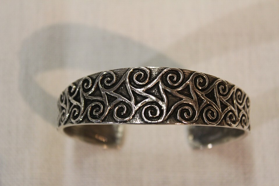 Bracelet Argent Massif TOULHOAT Thème Perceval - Style Celte Breton, Neuf Avec étiquettes