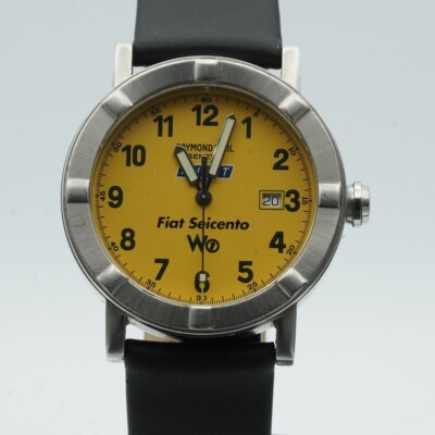 RAYMOND WEIL W1 6000 QUARTZ HERREN UHR STAHL VINTAGE GELD LIMITED