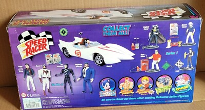 ミニカー Speed Racer Mach 5 Play Set Speed Racer MACH 5 PLAYSET RARE MIB Vintage 1999 | eBay
